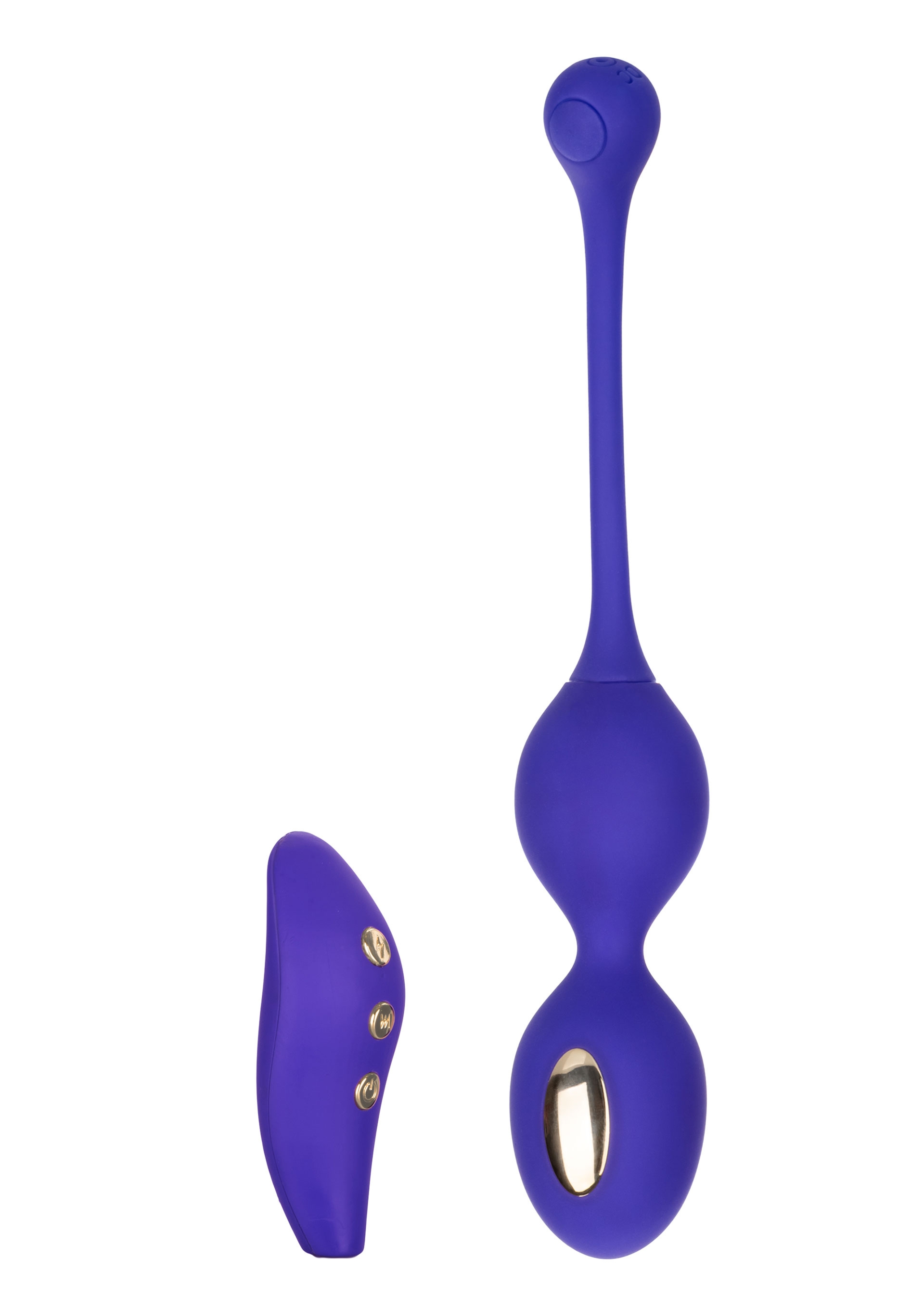 CalExotics Estim Dual Kegel Exerciser - Kulki gejszy z elektrostymulacją