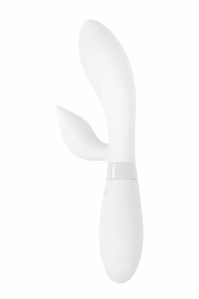 Indeep Rechargeable Vibrator Indeep Malena White - Wibrator króliczek Biały