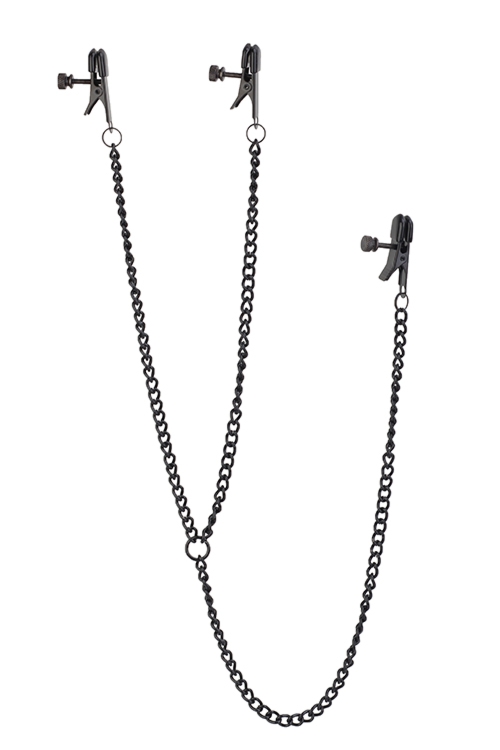 Dream Toys Blaze Deluxe Nipple & Clit Clamps - Zaciski na sutki lub łechtaczkę