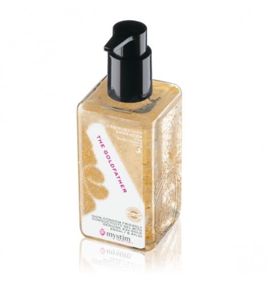 Mystim The Goldfather - żel przewodzący do elektrostymulacji z płatkami złota Wariant/Rozmiar: 250ml