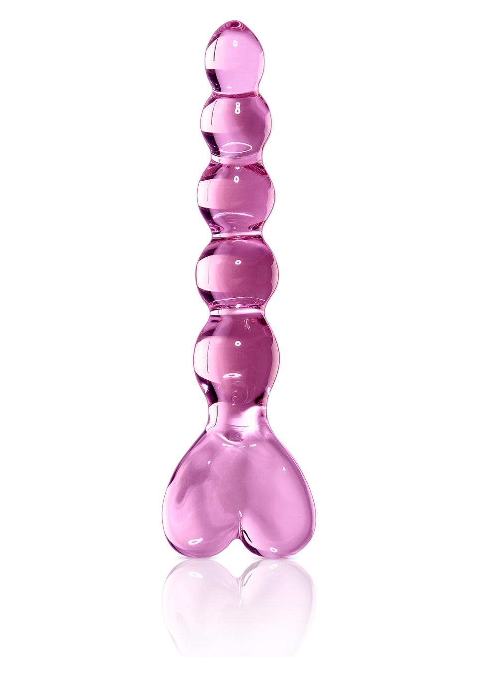Icicles no 43 pink - Szklane dildo