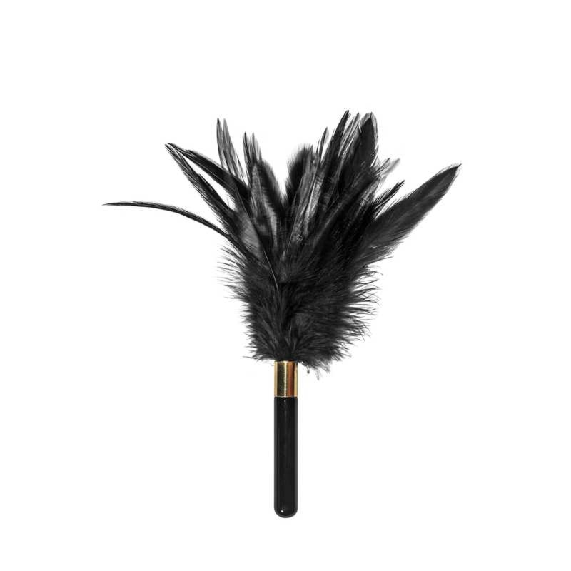 Lola Games Ticler Burlesque Plume Black - Piórko do łaskotania, czarne