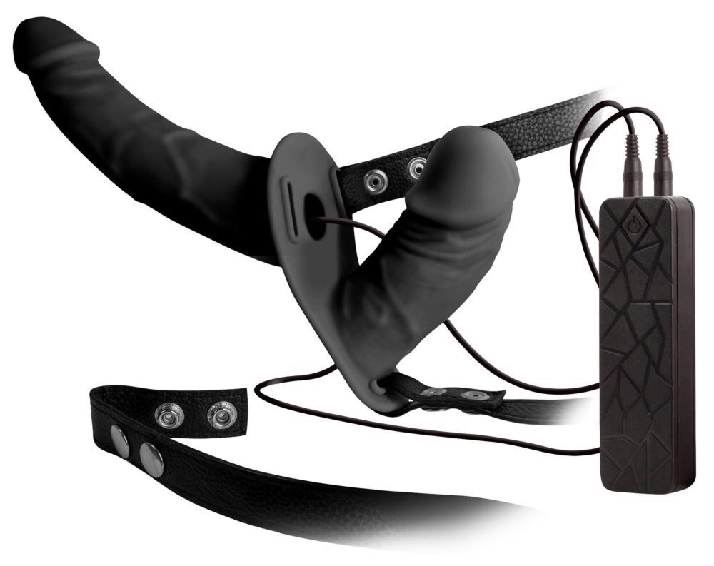 Excellent Power Double Thruster Harness - Uprząż strap on z dildo