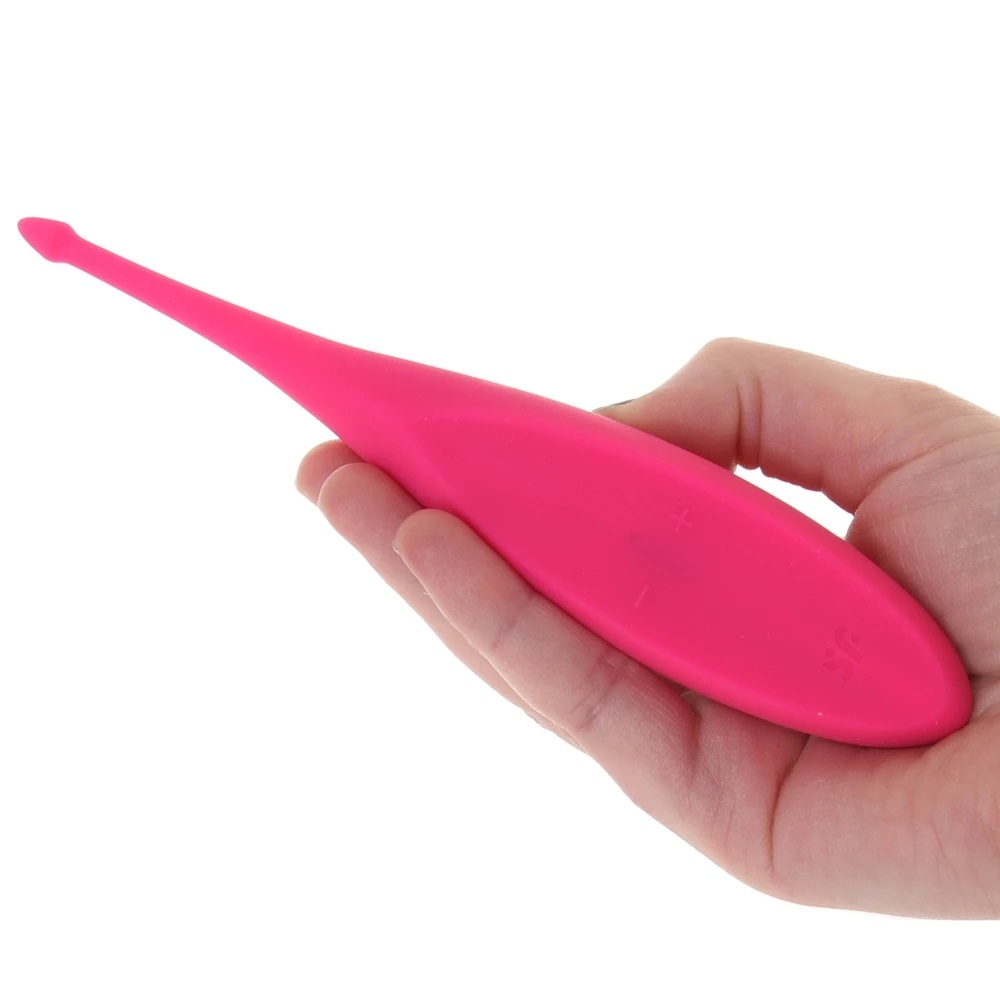 Satisfyer Twirling Fun Trip Vibrator (Magenta) - Wibrator punktowy z ruchem cyrkulacyjnym, Różowy