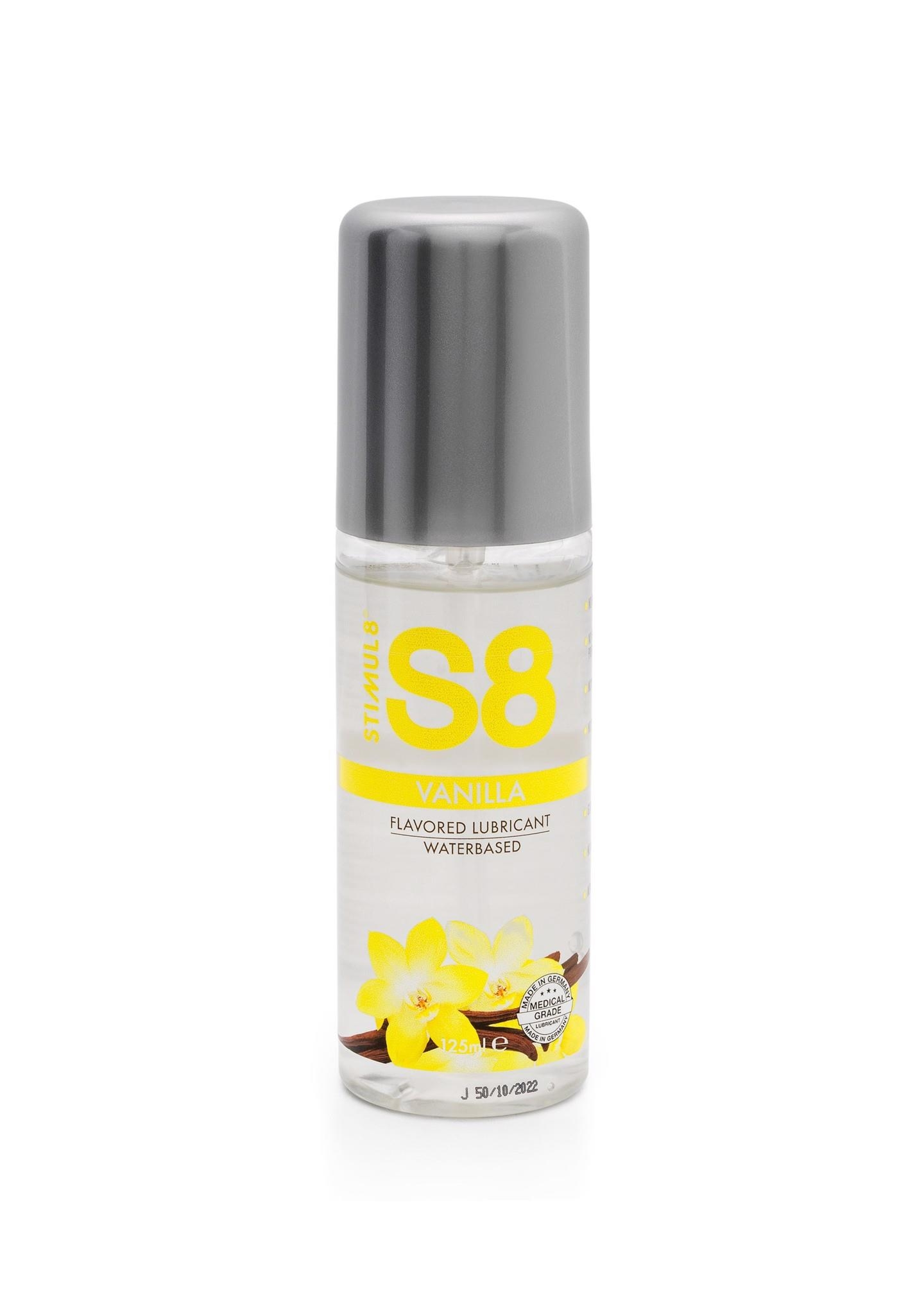 Stimul8 S8 Wb Flavored Lube 125Ml Vanilla - Lubrykant waniliowy