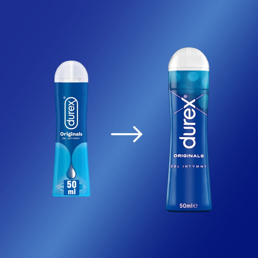 Durex Play nawilżający niebieski - Żel intymny Wariant/Rozmiar: 50 ml
