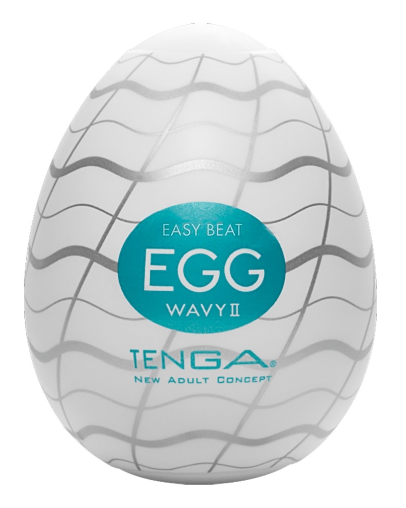 Tenga egg wavy ii single - masturbator jajeczko