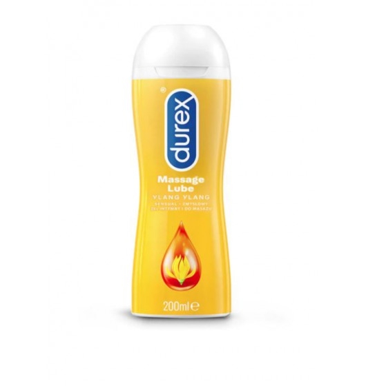 Durex Play do masażu stymulujący - z kwiatem Ylang-Ylang - Żel intymny Wariant/Rozmiar: 200 ml