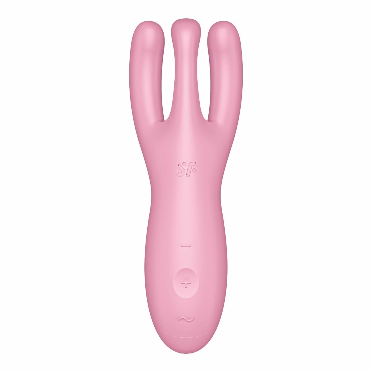Satisfyer threesome 4 connect app (pink) - Wibrator z trzema elastycznymi ramionami, Różowy