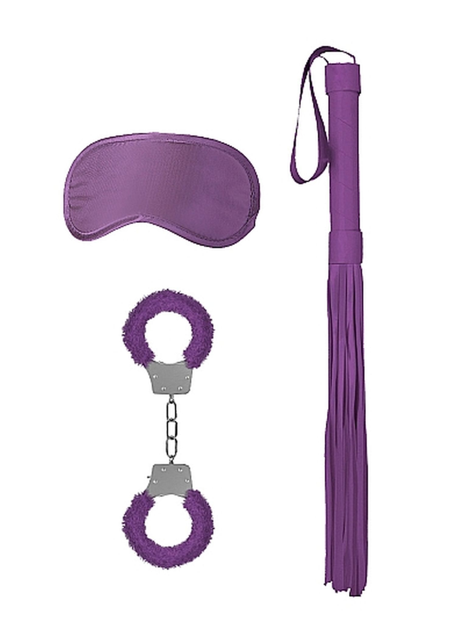 Ouch! Introductory Bondage Kit #1 Purple - Zestaw BDSM Fioletowy