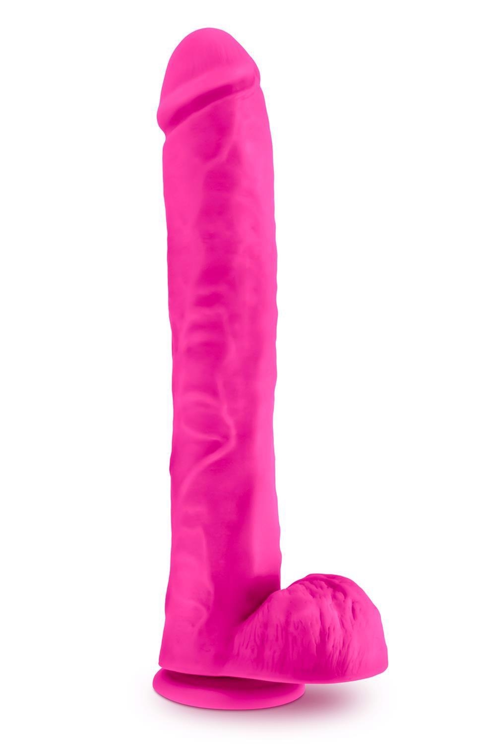 Au Naturel Bold Daddy 14' Pink - Dildo klasyczne na przyssawce