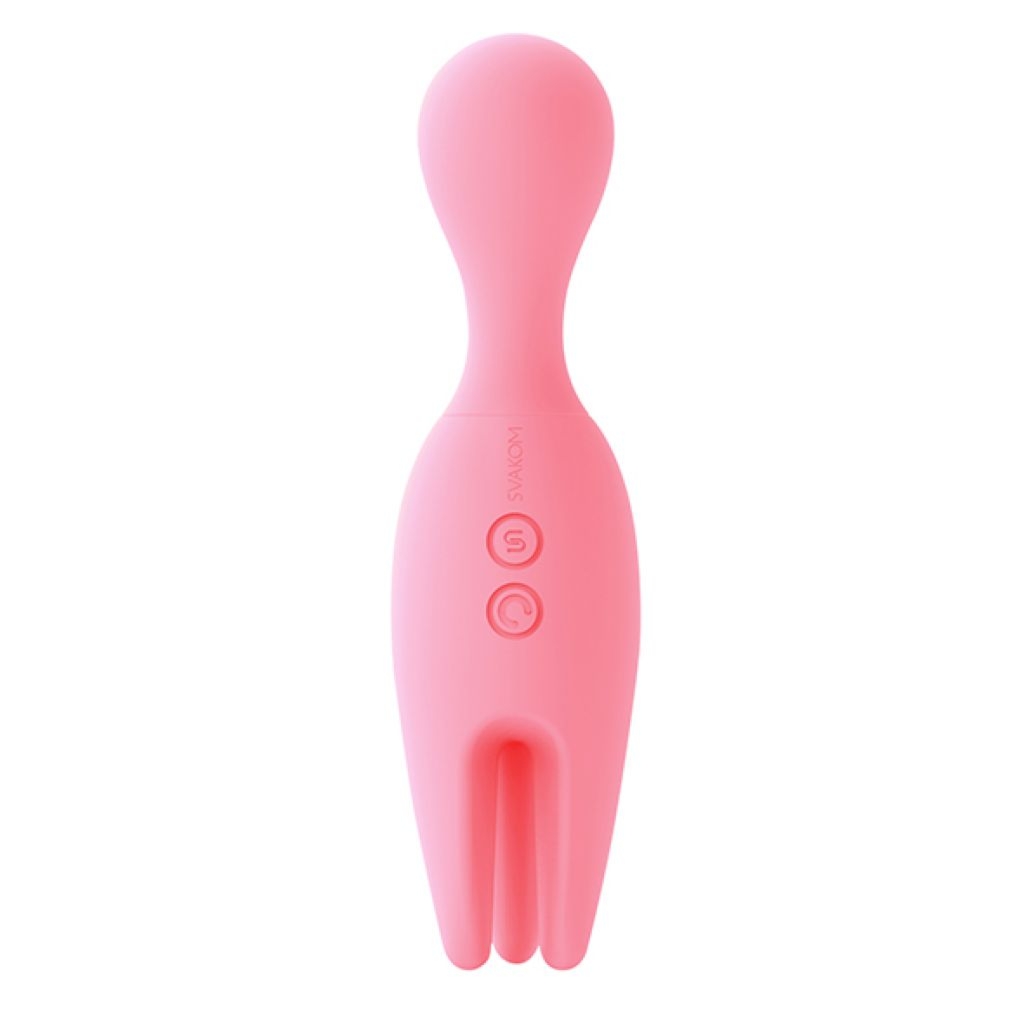 Svakom Nymph Vibrator Pink - Wibrator wand , Różowy