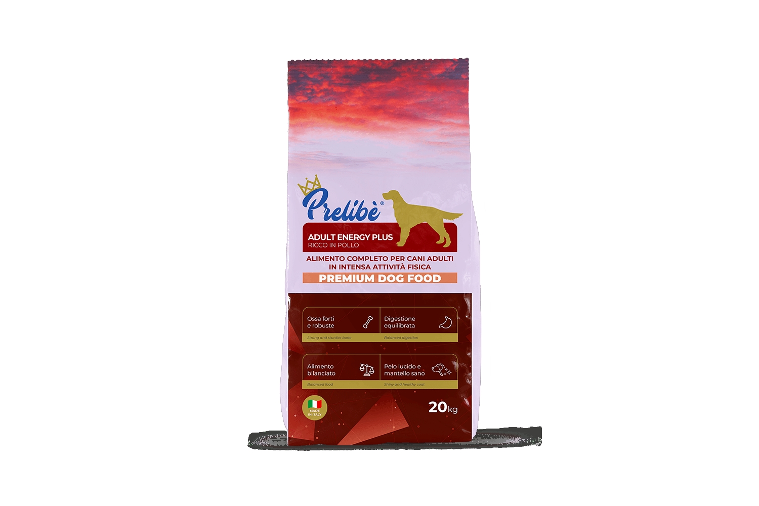 Prelibe Adult Energy Plus - karma sucha dla dorosłych psów 20 kg