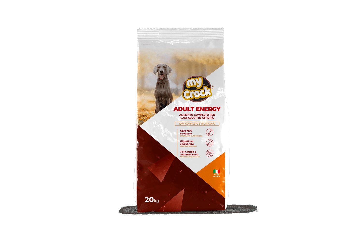 MyCrock Adult Energy - karma sucha dla dorosłych psów 20 kg