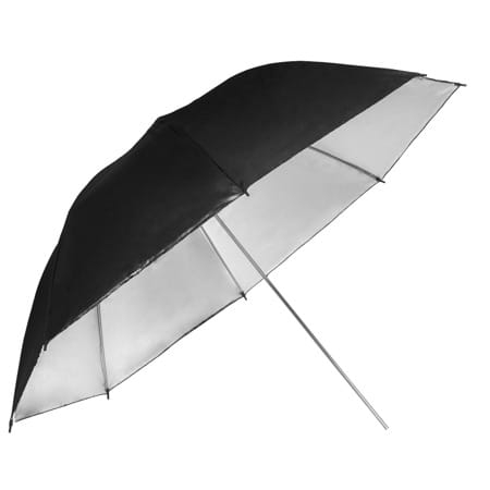 Фото - Студійна парасоля Glareone GlareOne Parasolka srebrna 110 cm