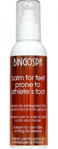 Фото - Крем і лосьйон Bingospa Balsam do stóp grzybica 135 g 
