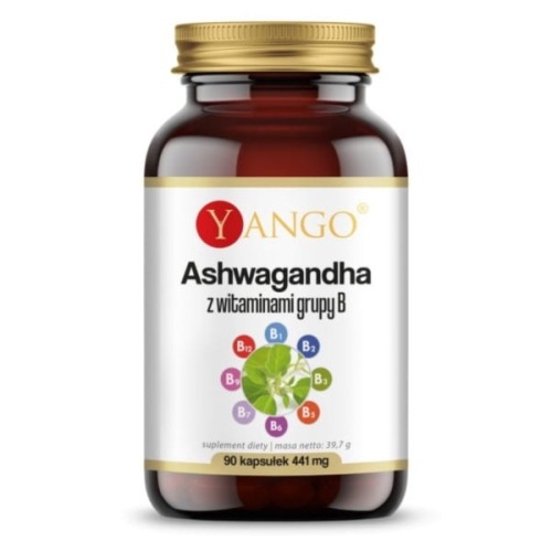 Ashwagandha z witaminami z grupy B 90 kapsułek