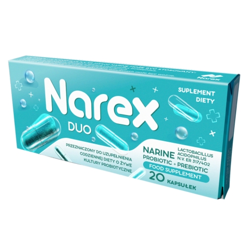 Probiotyk Narine Duo 20 kapsułek