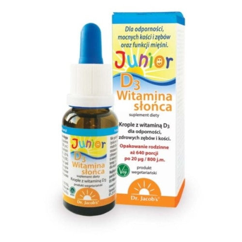 Witamina D3 Junior krople 20 ml