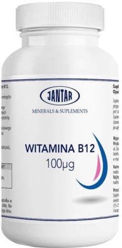 Witamina B12 100 µg 60 kapsułek