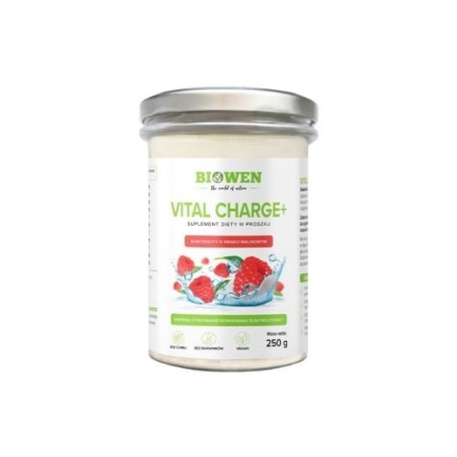 Elektrolity Vital Charge+ malinowe proszek 250 g