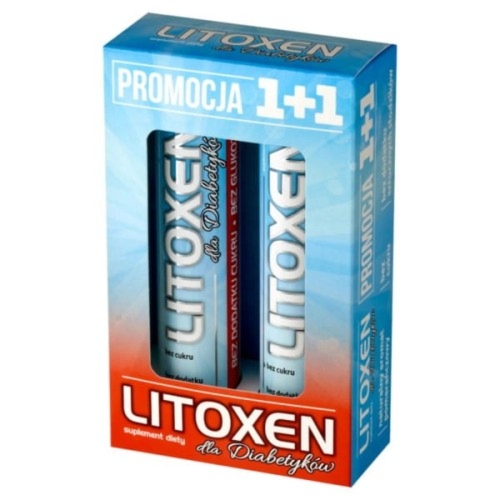 Litoxen dla diabetyków 2 x 20 tabletek musujących