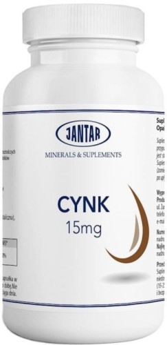 Cynk 15 mg 60 kapsułek