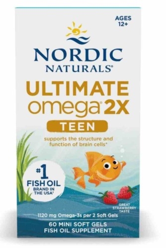 Ultimate Omega 2X Teen 60 kapsułek