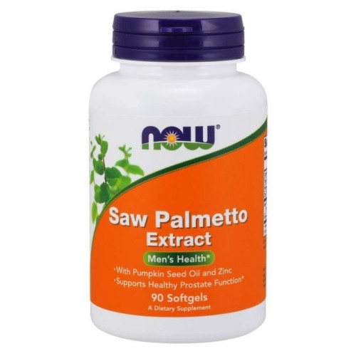 Saw Palmetto Extract palma sabałowa, olej z nasion dyni, cynk 90 kapsułek