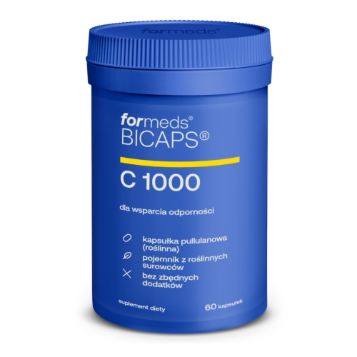 Bicaps C MAX Witamina C witamina D cynk hesperydyna rutyna 90 kapsułek 54 g
