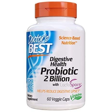 Digestive Health Probiotic with LactoSpore probiotyk 2 miliardy CFU 60 kapsułek