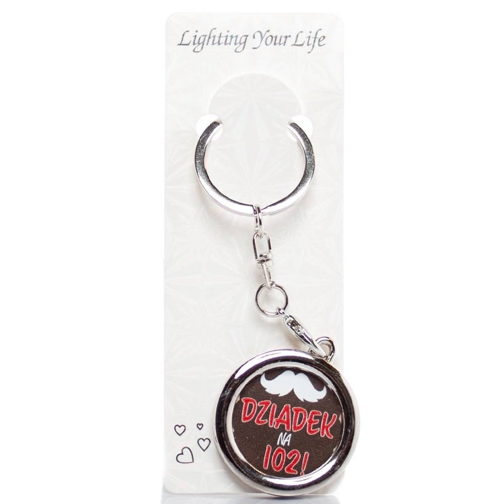 Zawieszka brelok kółko Dziadek na 102
