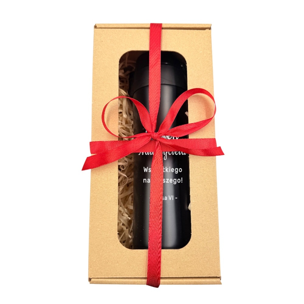 Kubek Termiczny z Grawerem dla Nauczyciela - Prezent na Dzień Nauczyciela dla Wychowawcy