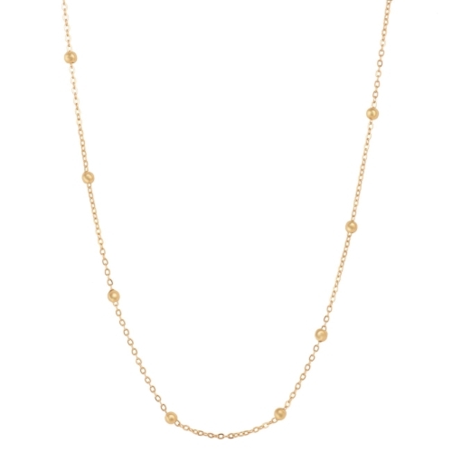 Łańcuszek z kuleczkami 60 cm (C23/SET/01/2AU)