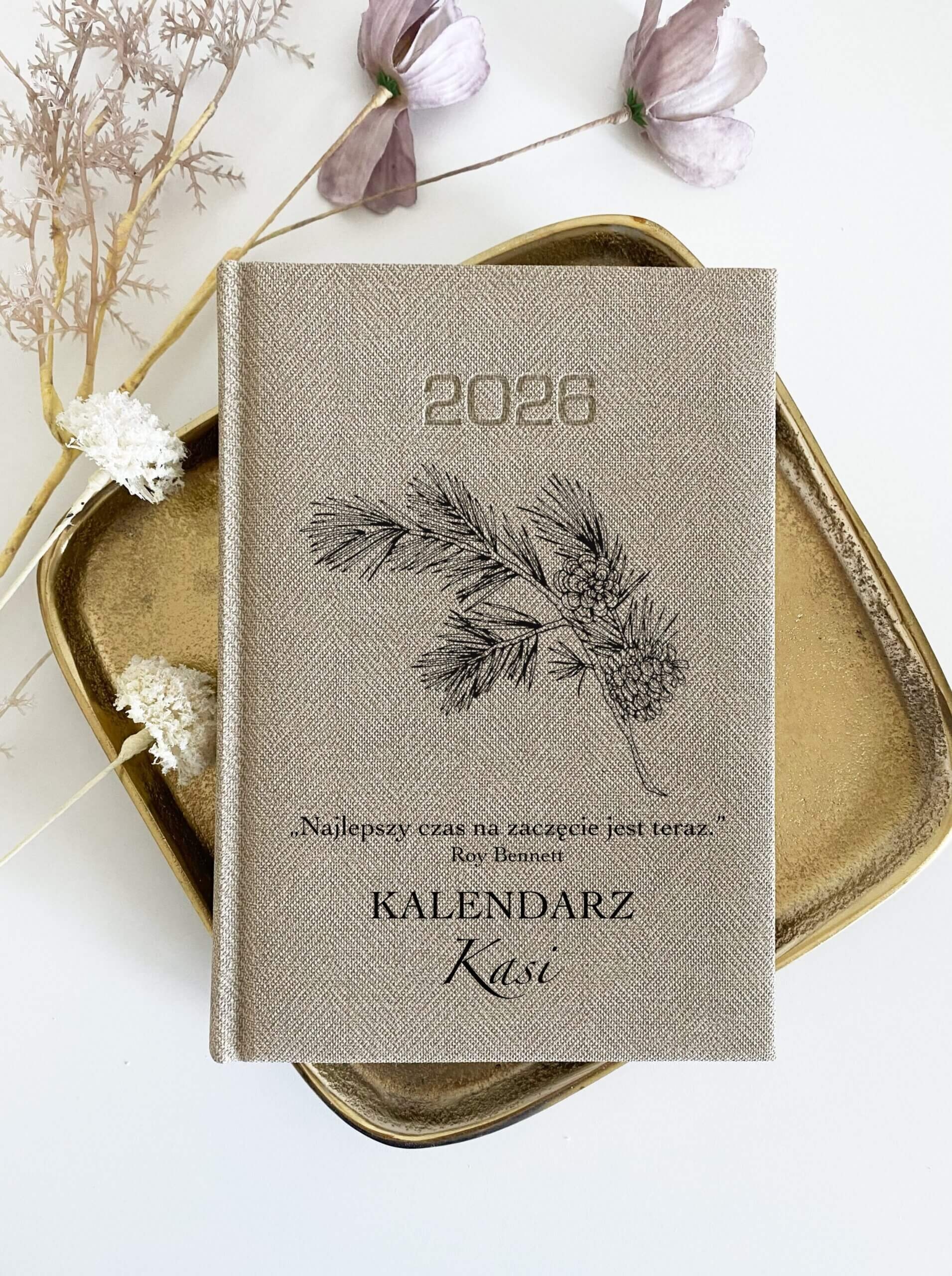 Prezent dla babci na święta - personalizowany kalendarz