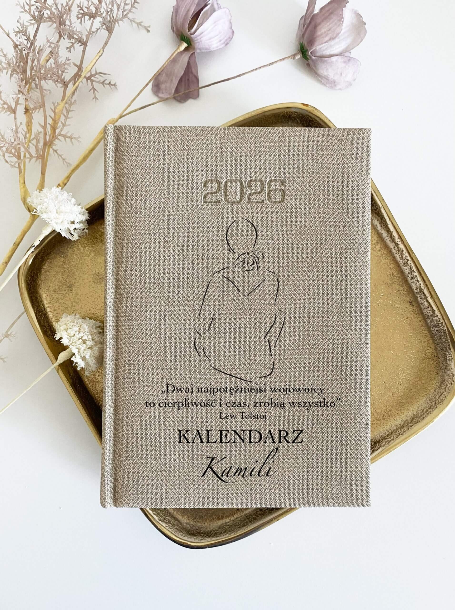 Prezent dla siostry na święta - personalizowany kalendarz