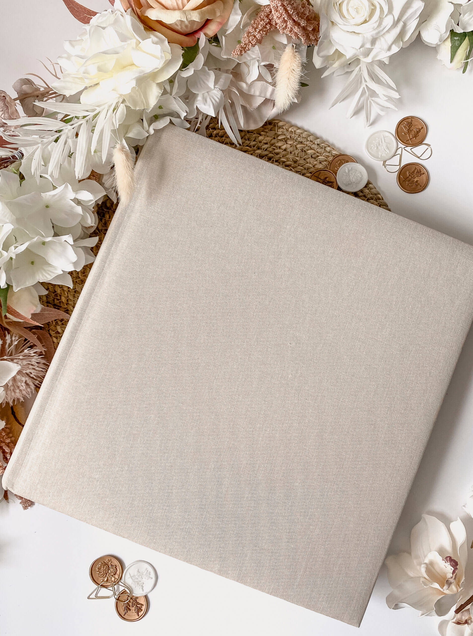 Duży album na zdjęcia wklejane, Goldbuch - 100 białych stron