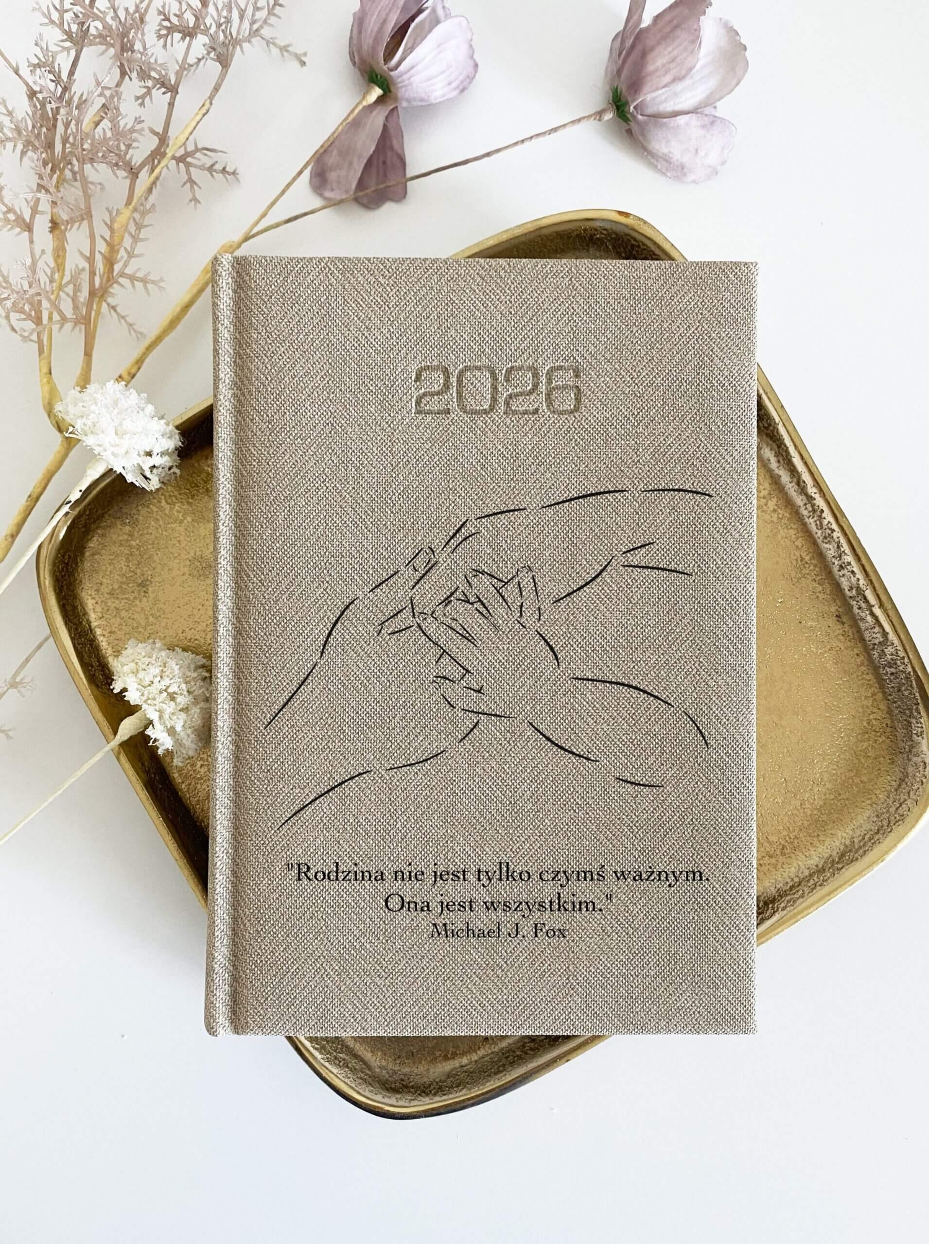 Prezent dla świeżo upieczonego taty / mamy - personalizowany kalendarz