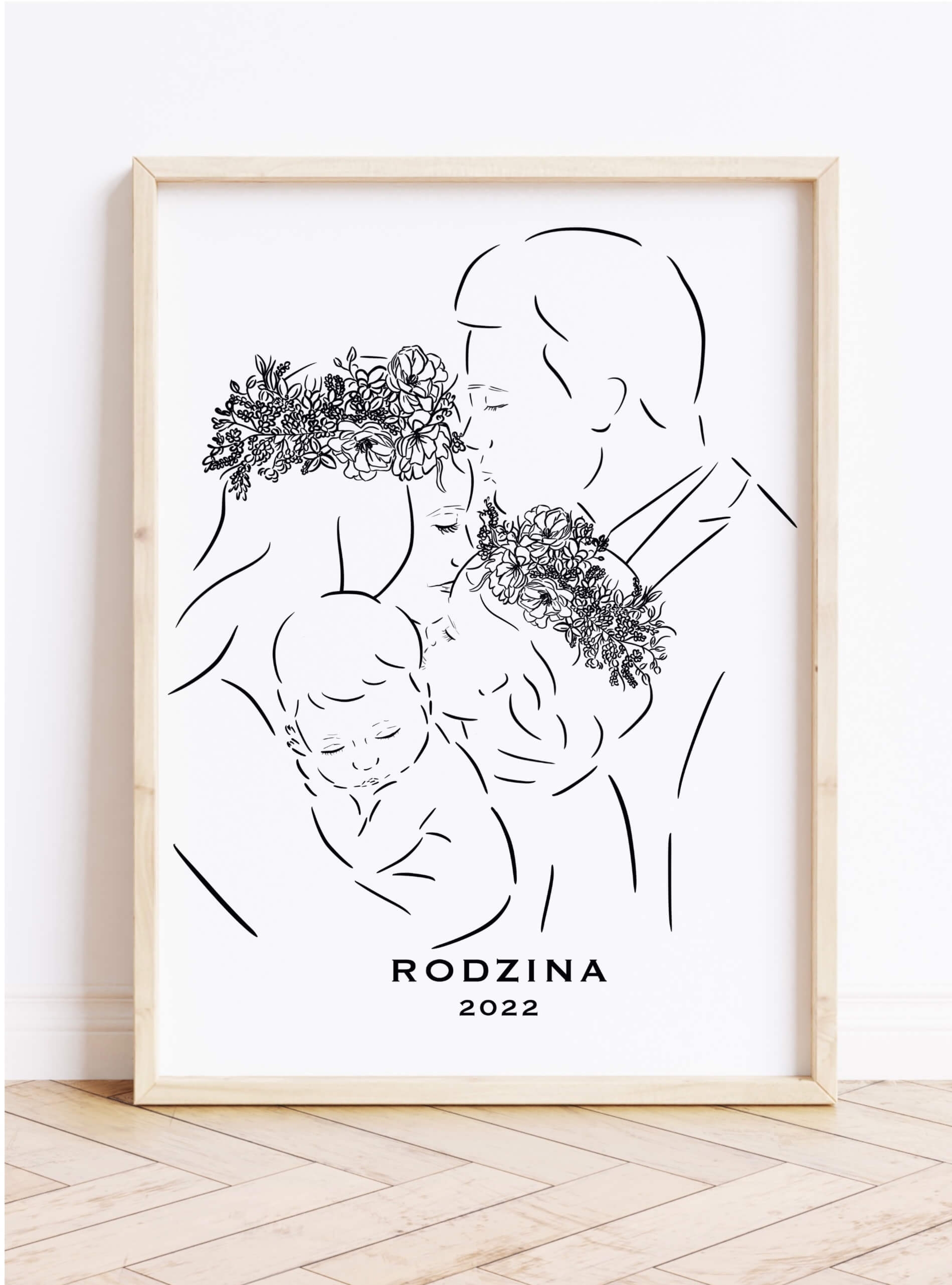 Prezent dla świeżo upieczonych rodziców - rodzice i dzieci A4