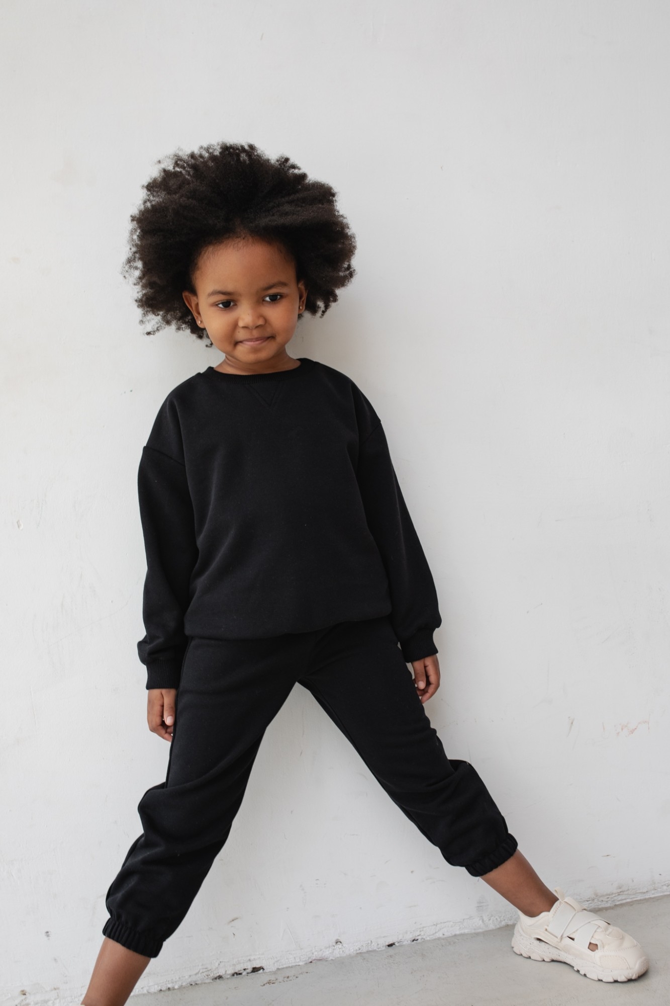MINI bluza w kolorze TOTALLY BLACK - BASKET-80-86 (12