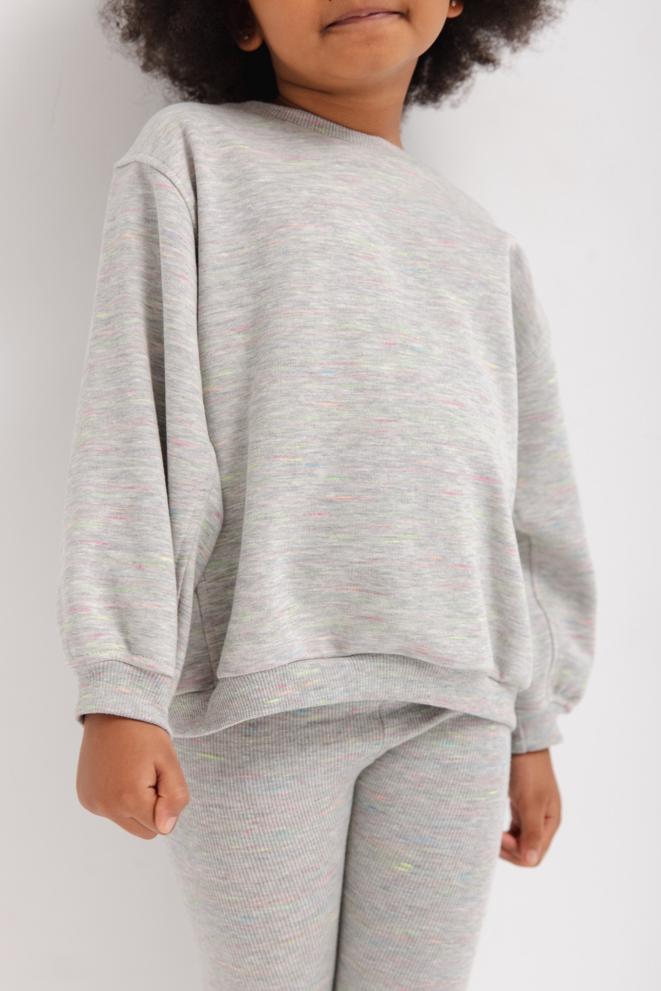 MINI bluza o klasycznym kroju w kolorze MULTICOLOUR GREY