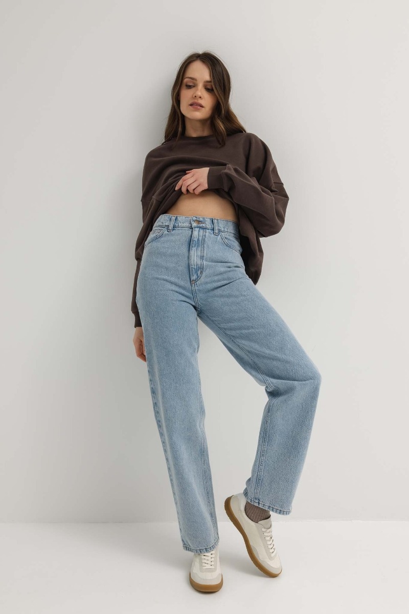 Spodnie typu relaxed fit w kolorze CLASSIC BLUE JEANS - MILES LONG