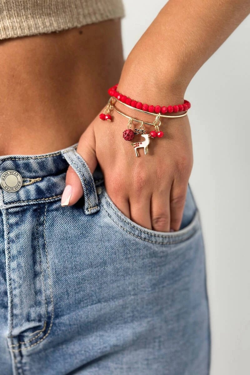 Bransoletka z motywem witecznym SL11-2 Renifer