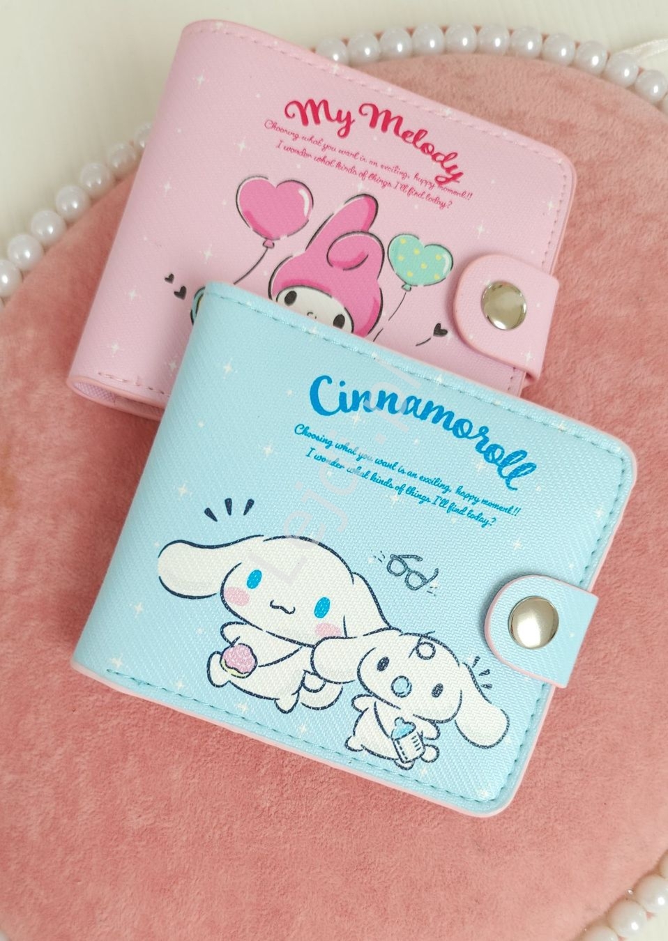 Portfel Cinamoroll 3D kawaii, manga, anime