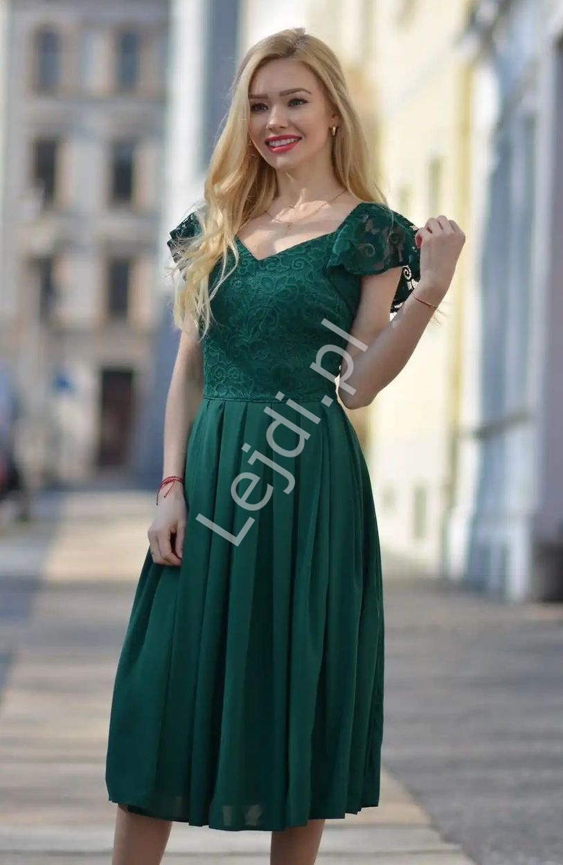Image of Elegancka sukienka wieczorowa w romantycznym stylu, Julia Km313