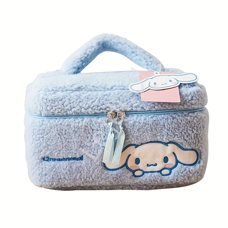 Dua kosmetyczka Cinamoroll baranek niebieska
