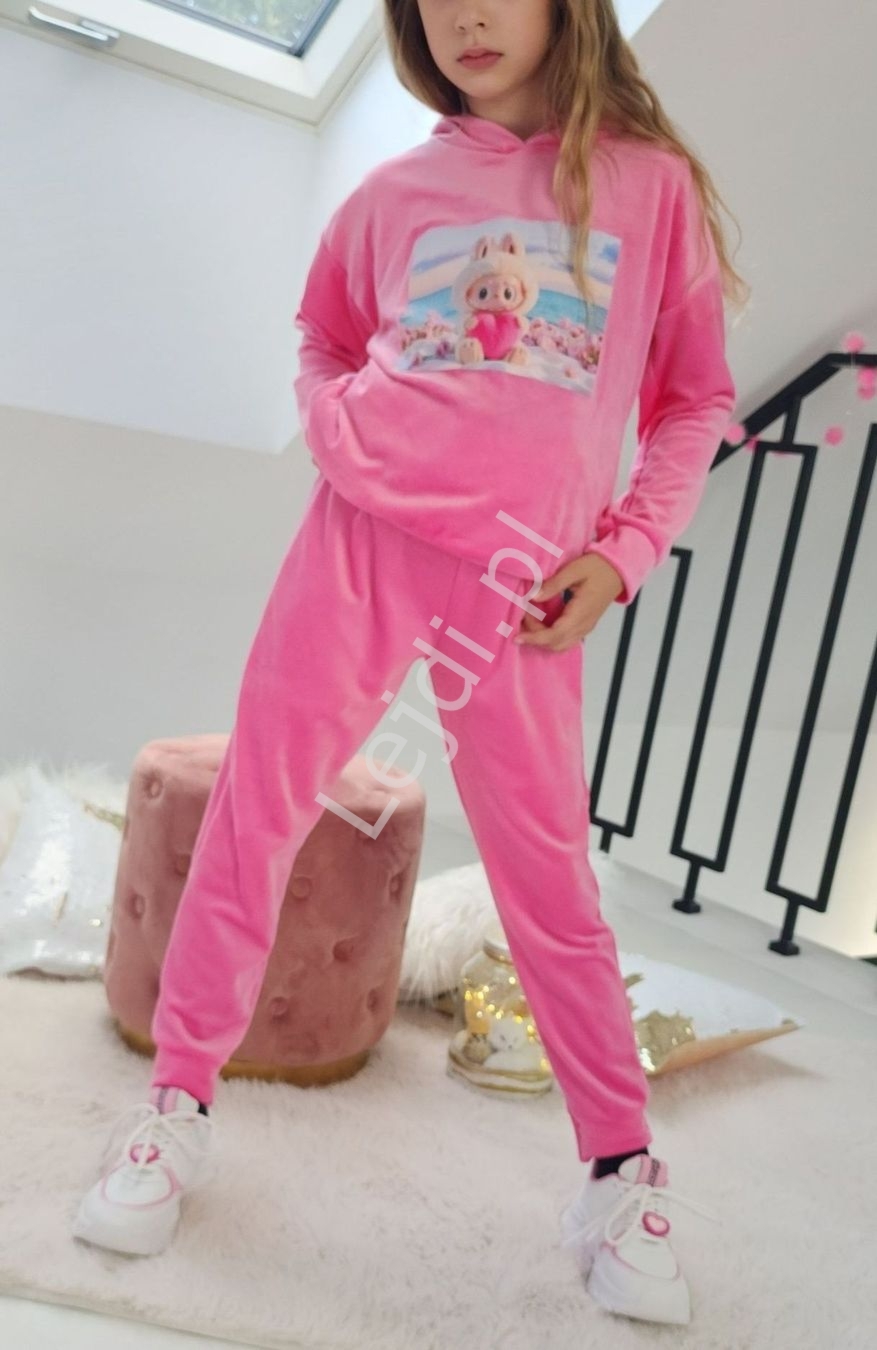 Rowe dresy LABUBU welurowe