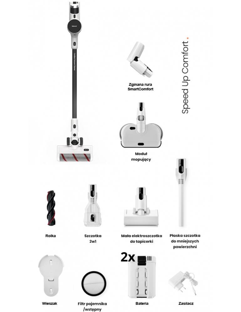 Zestaw - Speed Up Comfort z dodatkową baterią