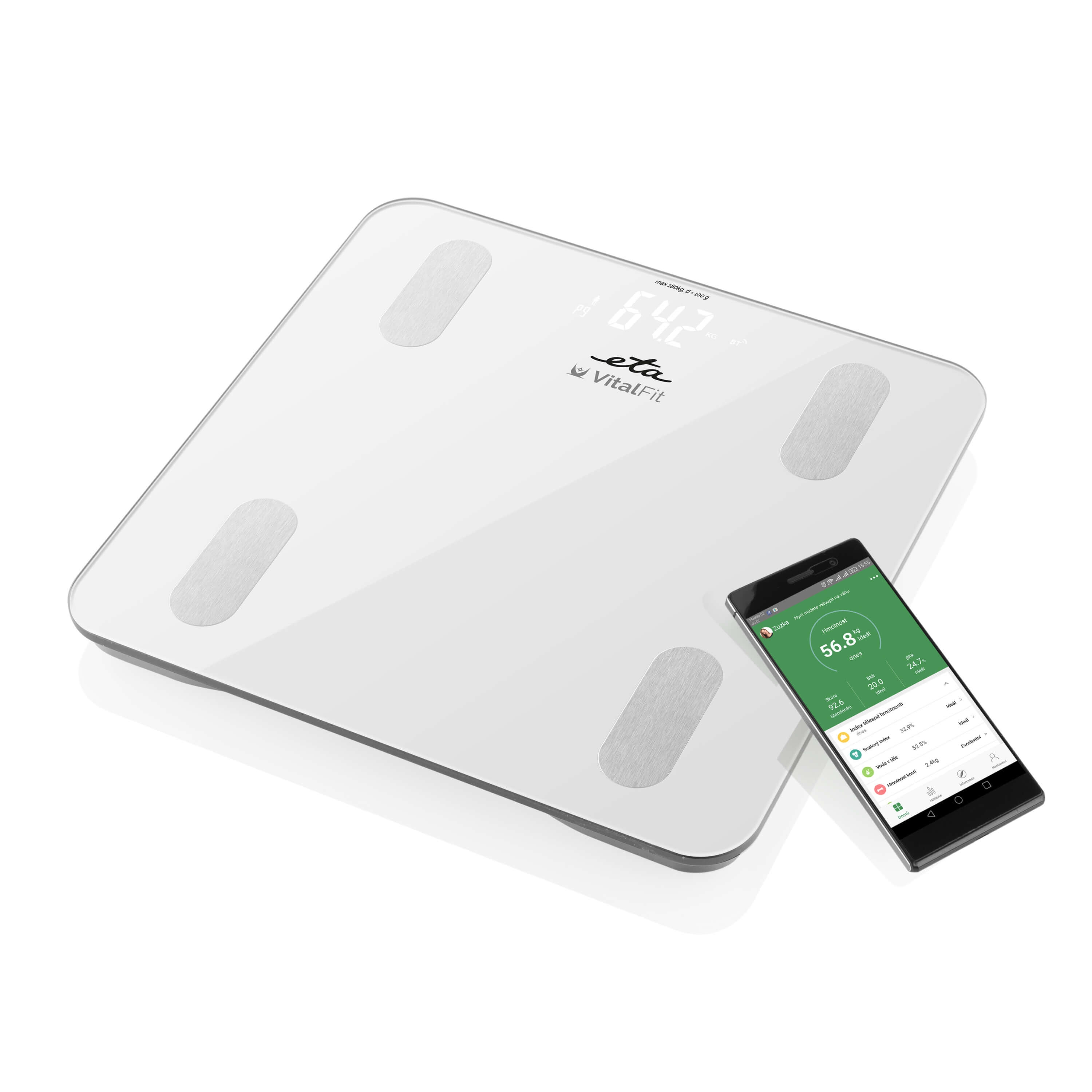 Waga łazienkowa ETA Vital Fit SMART 678190000
