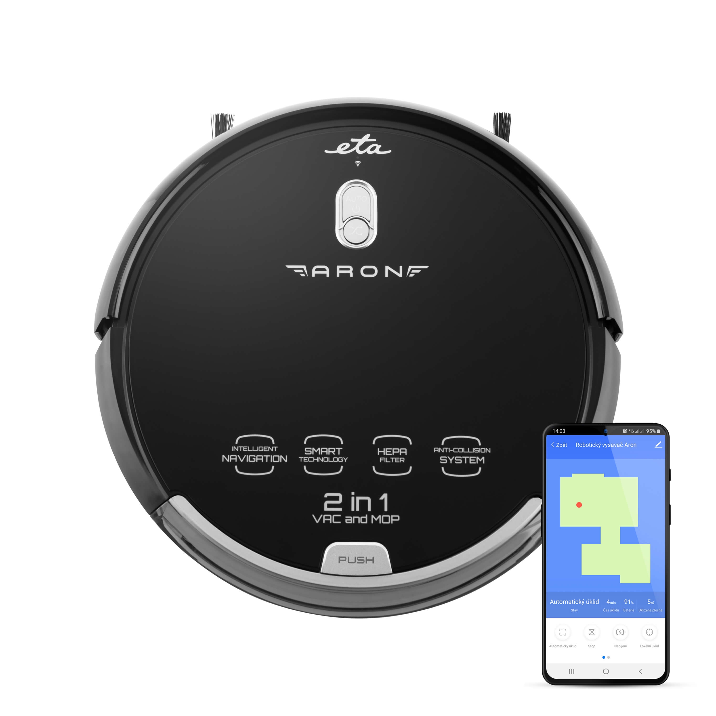 Robot sprzątający ETA Aron SMART 251290000